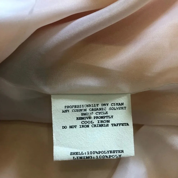 GUNNE Sax vintage bright yellow geometric disco mod polkadot dress XS - Picture 10 of 15